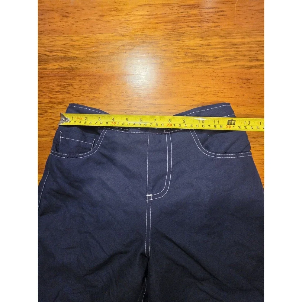 True Religion Mens Geno Swim Shorts Trunks Board Shorts Navy Blue Size M